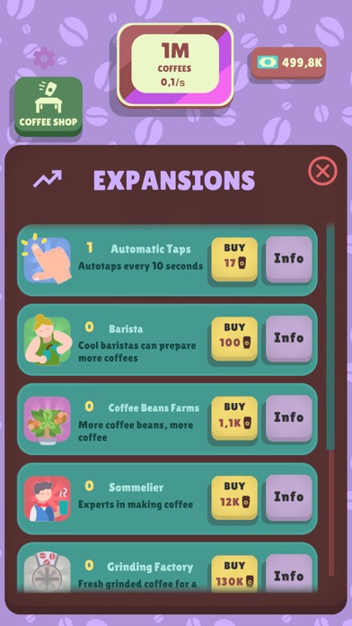 Coffee Clicker Tycoon Screenshot