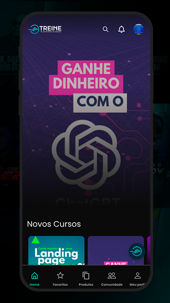 Treine Plataforma de Ensino