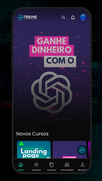 Treine Plataforma de Ensino