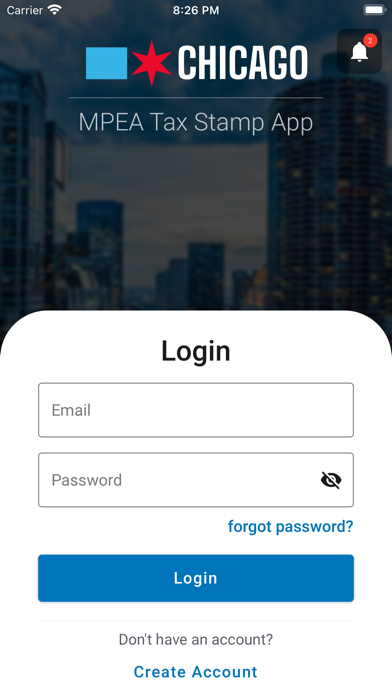 CHI MPEA Tax Screenshot