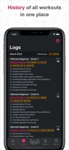 SmartWorkout - Gym Log Tracker screenshot #7 for iPhone