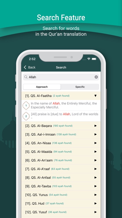 Quran English: Salat, Qibla screenshot-5