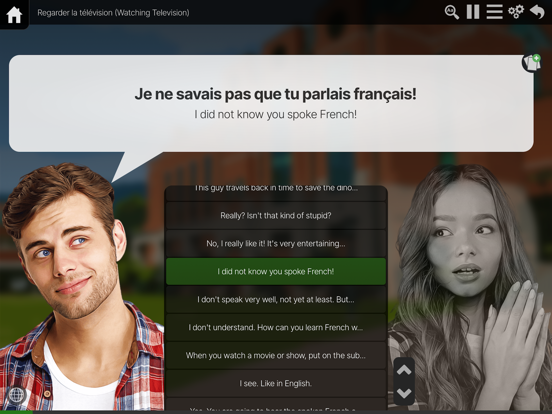 OUINO French (members only) iPad screenshot 7 - Education app