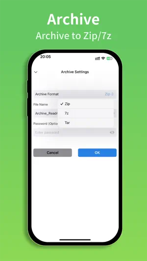 AnyZip - UnZip & UnRAR Files screenshot 2