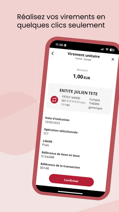 THEMIS BANQUE Screenshot