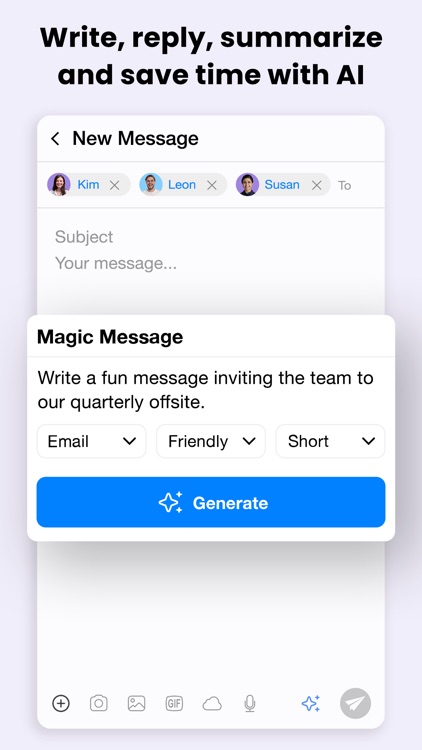 Spike: Email & Team Chat