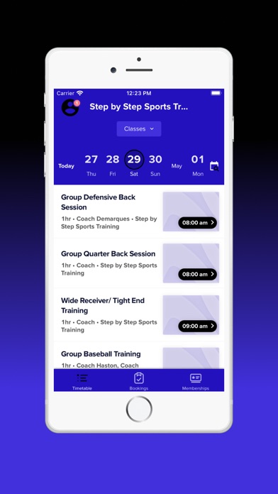 Step-By-Step Sports Training Screenshot