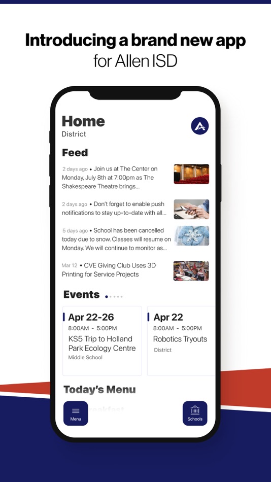 #1. Allen ISD, TX (iOS) 由: Allen Independent School District