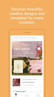 paperless post: invitations iphone screenshot 1