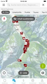 alpe adria radweg iphone bildschirmfoto 3