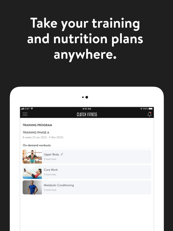 Screenshot #5 pour Clutch Fitness Digital