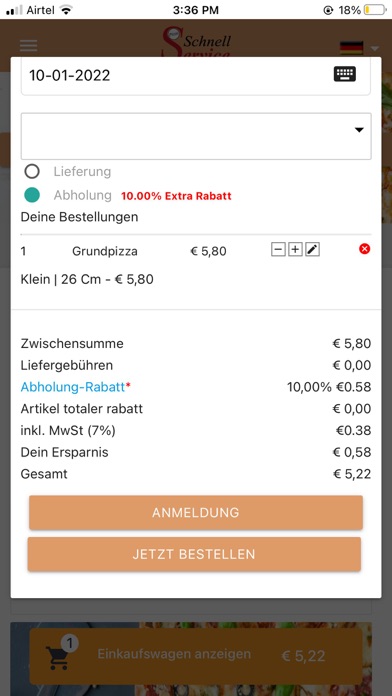 Pizza Schnell Screenshot