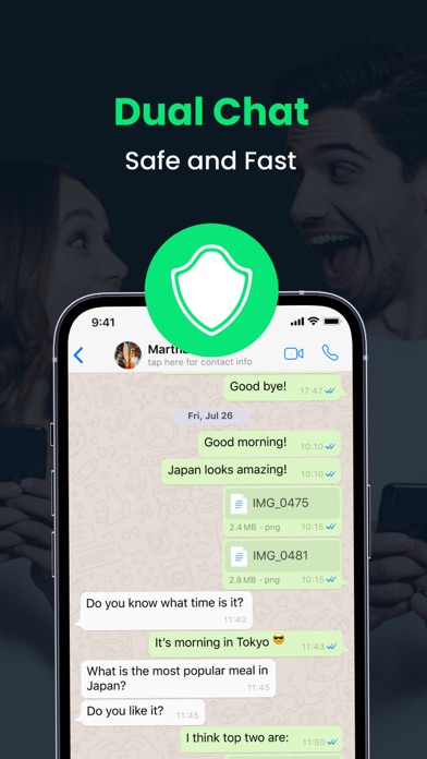 Dual Messenger for WA Web Plus Screenshot