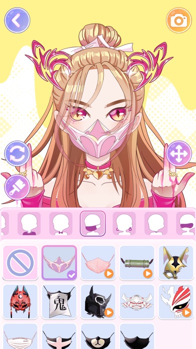 Anime Doll Avatar Maker Game Screenshot