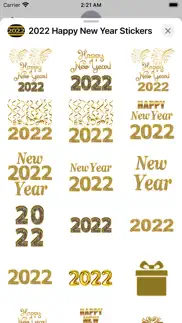 How to cancel & delete 2022 happy new year stickers 4