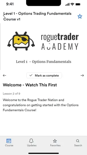 Learn Options Trading iPhone Screenshot 3