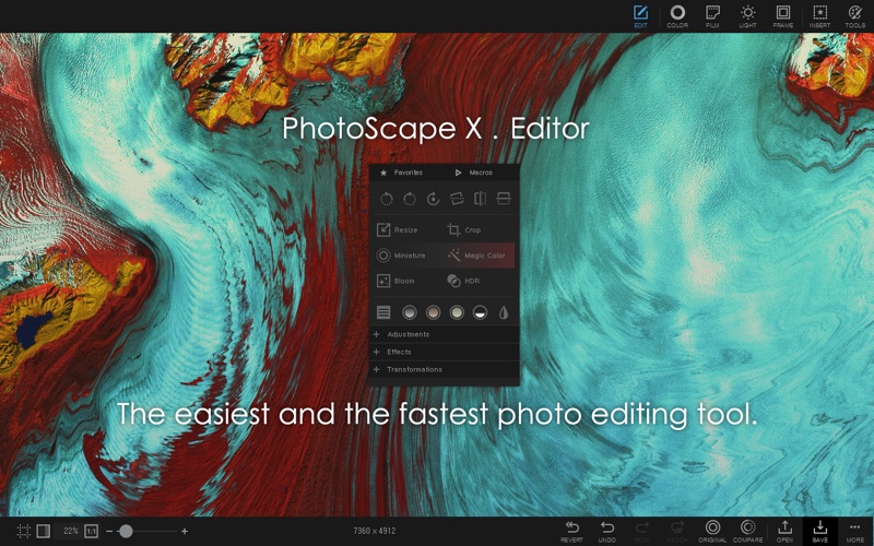 Screenshot #1 for PhotoScape X - Photo Editor