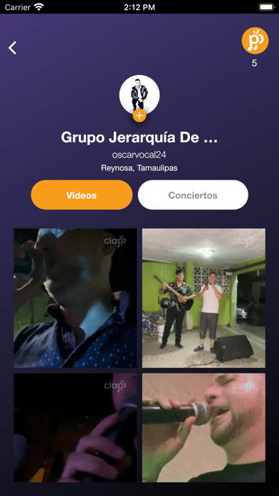 Clapp Screenshot