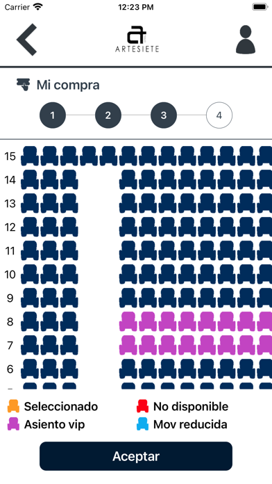 Artesiete Cines Screenshot