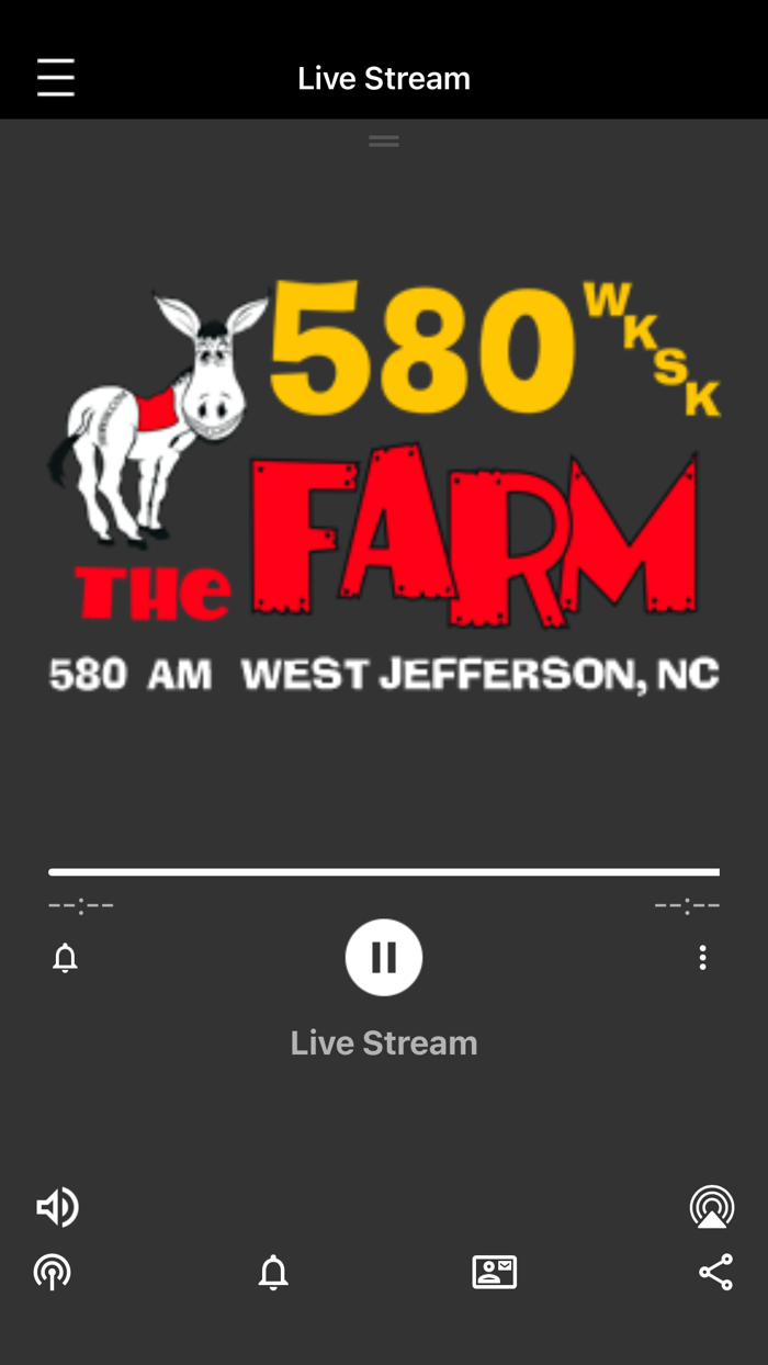580 WKSK and 93.5 FM The Farm