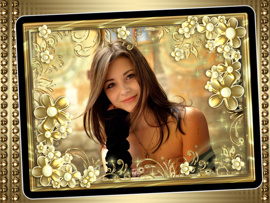 Elegant Photo Frames iPad screenshot 4 - Photo & Video app