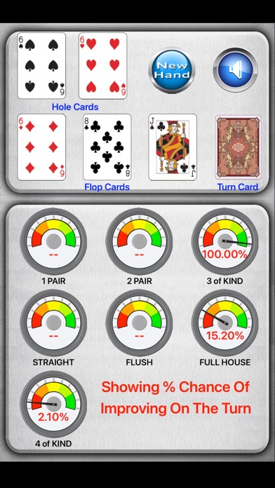 Next Street Poker Odds Screenshot