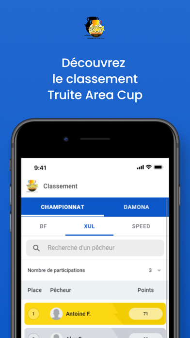 Truite Area Cup Screenshot