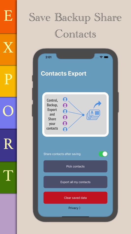 Contacts Export - Easy Copy - 1.0.0 - (iOS)