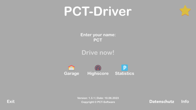PCT-Driver Screenshot