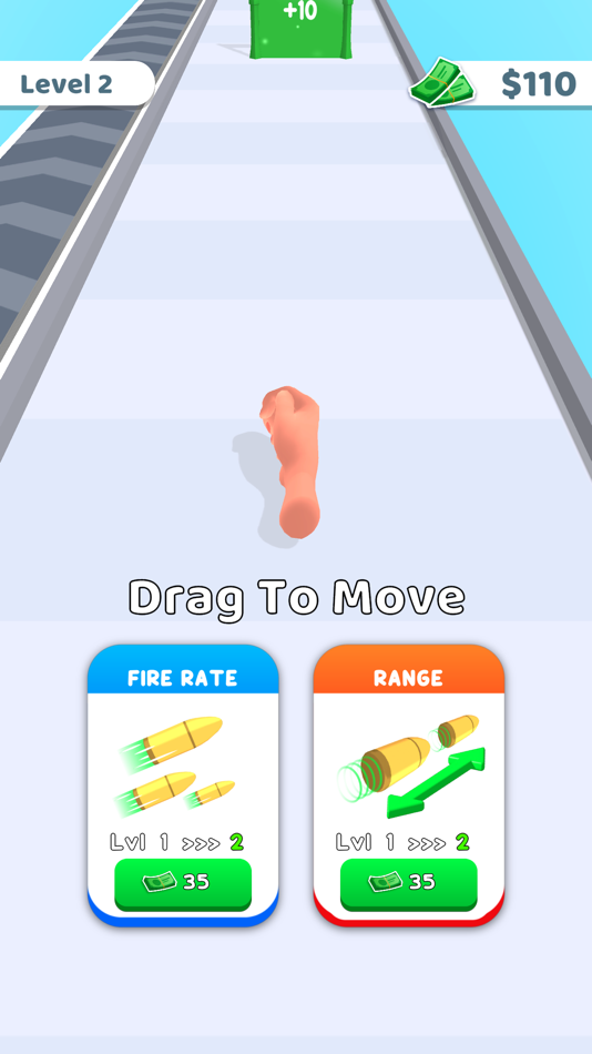 #10. Bullet Thrower (iOS) 由: Ozan Kasikci