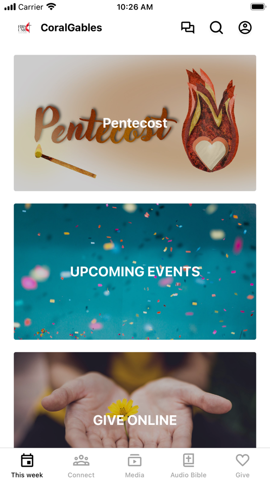 #1. First Coral Gables (iOS) 由: First United Methodist Church of Coral Gables