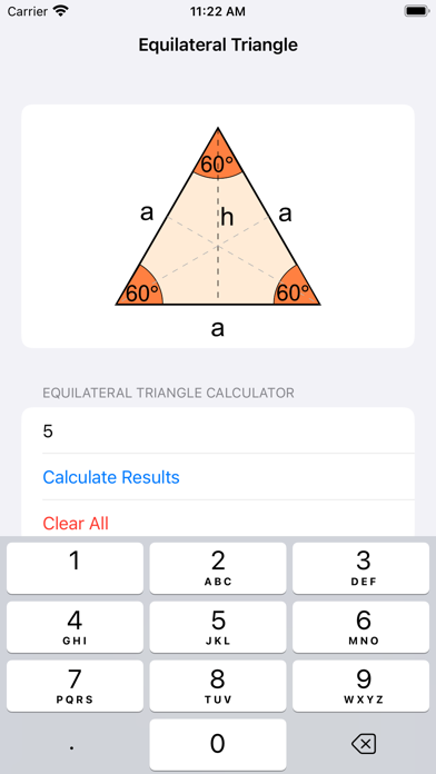 Screenshot #2 pour Equilateral Triangle