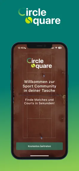Game screenshot CircleSquare: Tennis Community mod apk