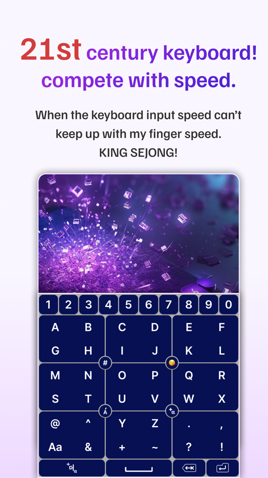#3. King Sejong Keyboard (iOS) Podle: TeraBaTek Co., Ltd