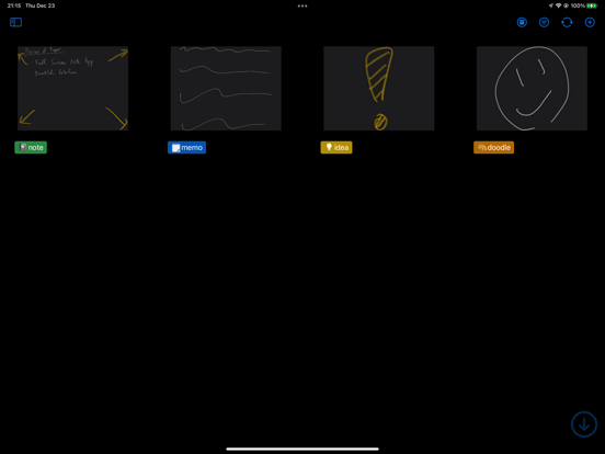 Pieces of Paper iPad screenshot 5 - Utilities app