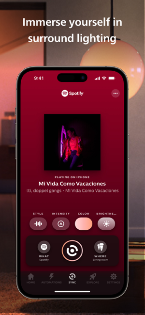 ‎Philips Hue Screenshot