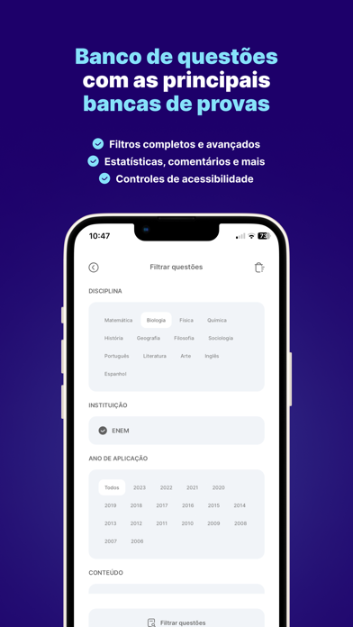 Coruja Vestibulares: Enem 2025 Screenshot