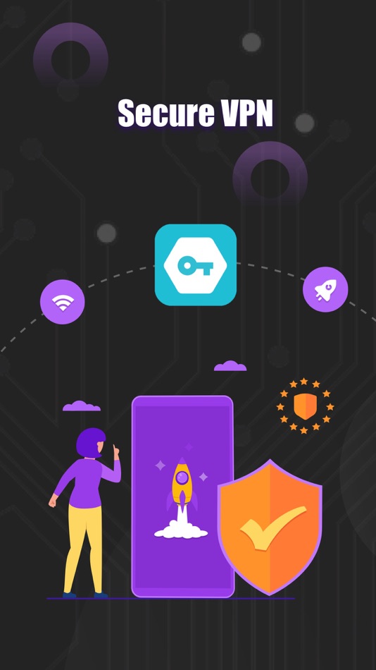 #1. Secure VPN - Safer & VPN Proxy (iOS) بواسطة: BLUE SKY US LIMITED