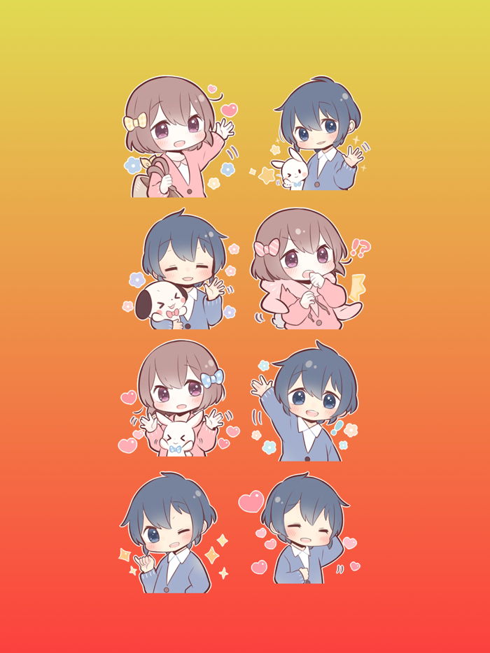 Couple in love Stickers part 2