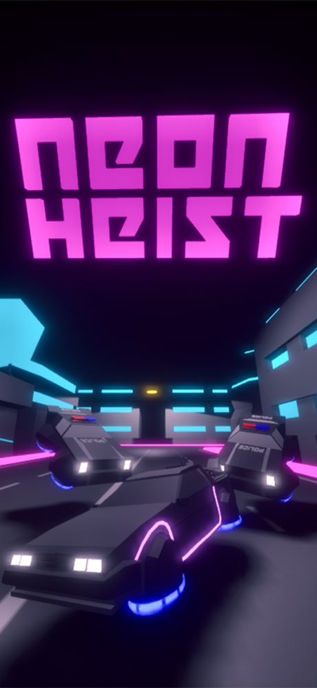 Neon Heist: 3d idle race screenshot 1