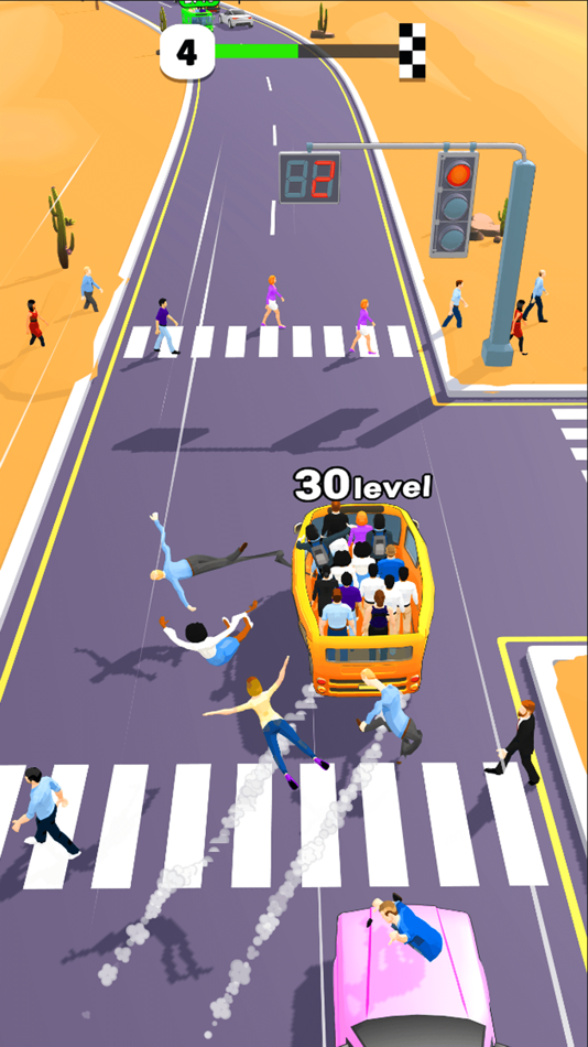 #5. Level Up Bus 3D (iOS) Podle: Xiamen Sixcube Information Technology Co., Ltd.