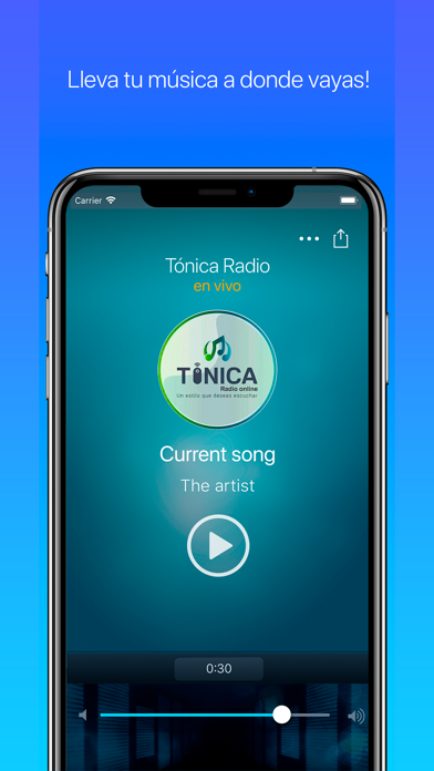 Tónica Radio Screenshot
