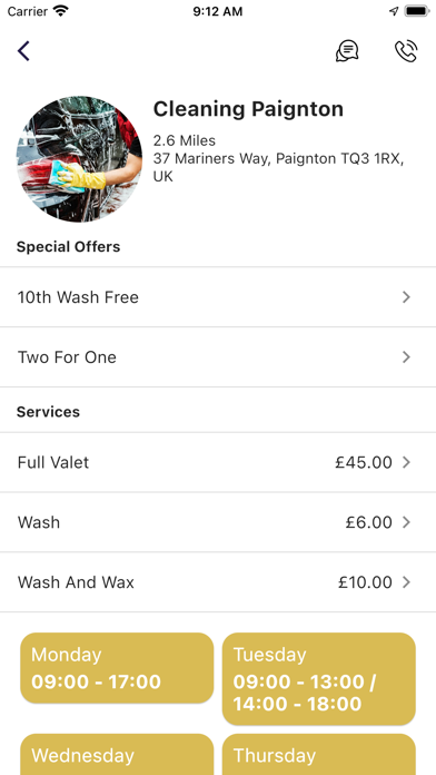 2in1 cleaning services Screenshot