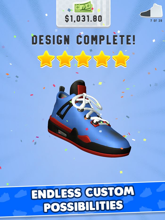 Sneaker Art Coloring Game