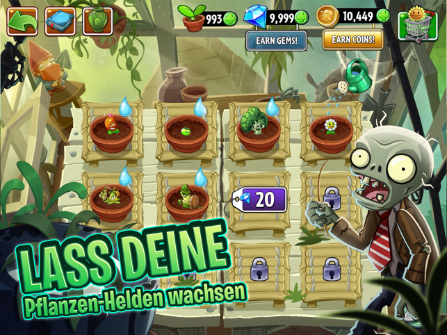 ‎Plants vs. Zombies™ 2 Screenshot