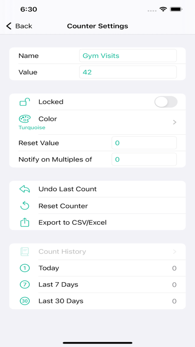 Counter Tally Count Screenshot