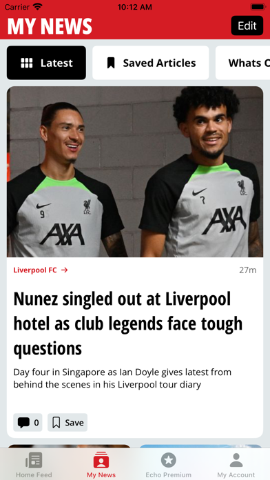 Liverpool Echo Screenshot