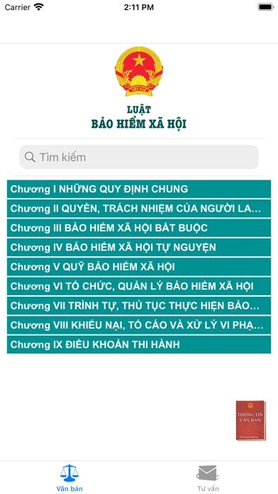 Luật Bảo Hiểm Xã Hội Screenshot