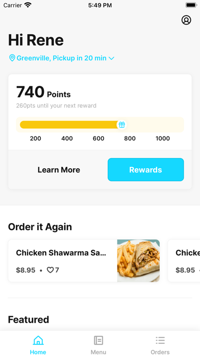 Bateeni Mediterranean Grill Screenshot