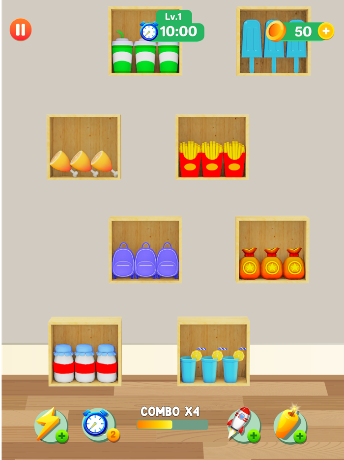 Goods Sort - Sorting Games
